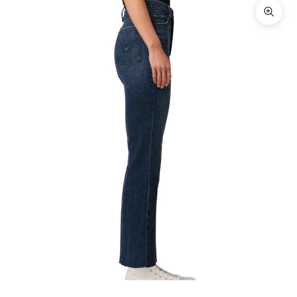 NWT Hudson Faye Jeans Dark Blue Denim Size 24 - Picture 3 of 7